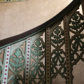 Château d'Abbadia, escalier hélicoïdal