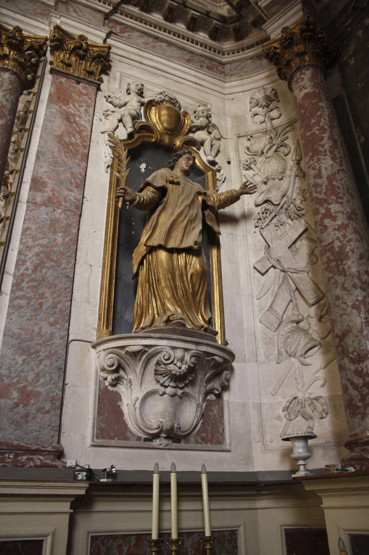 Barsac, retable majeur : saint Etienne
