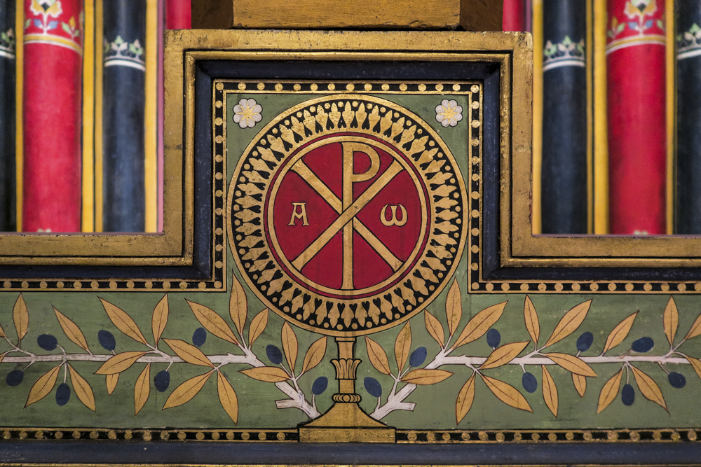 Chapelle Saint-Pierre, détail de l'autel