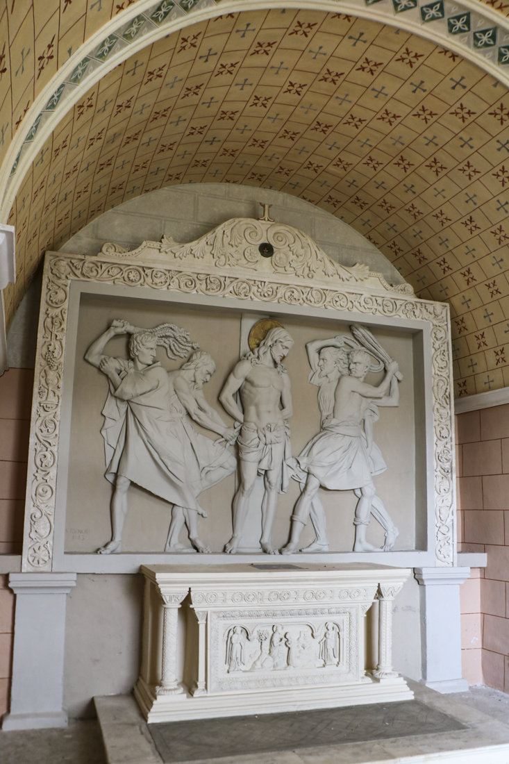Calvaire station 4 : Jésus est flagellé