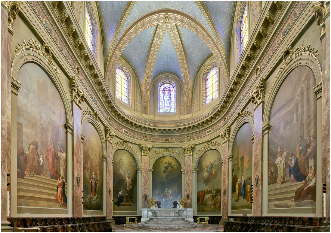 Le choeur (photo François Peiré © DRAC)