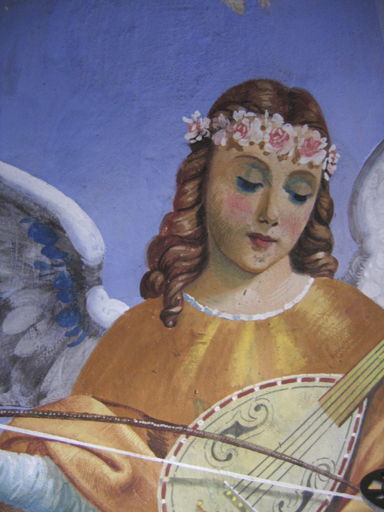 Couronnement de la Vierge (détail), par G. Masutti