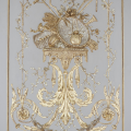 Boiseries polychromes et dorées