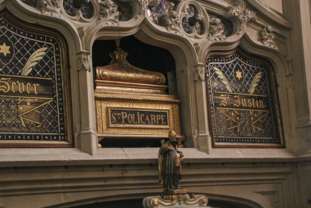 Sainte-Eulalie, Bordeaux, châsse de saint Policarpe
