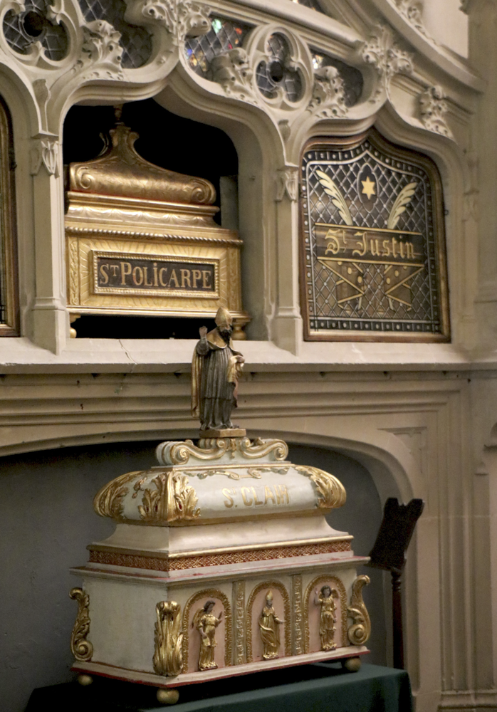  Sainte-Eulalie, Bordeaux, châsse de saint Clair 