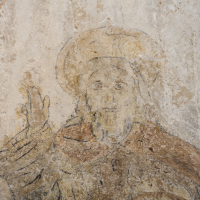 Lamayou, peinture du chœur XVe siècle