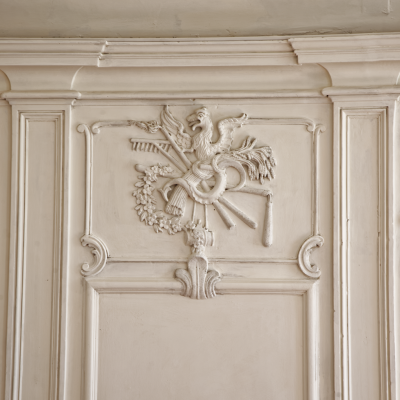 Saint-Sever de Rustan (65), salle à manger de l'évêque 2016